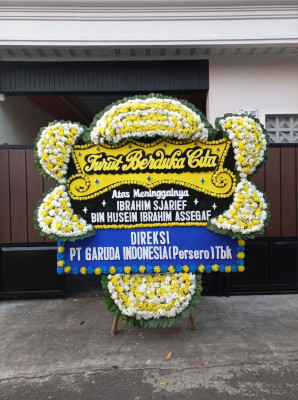 Papan Bunga Duka di Banjer