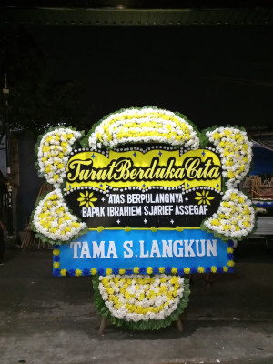 Papan Bunga Duka di Banjer