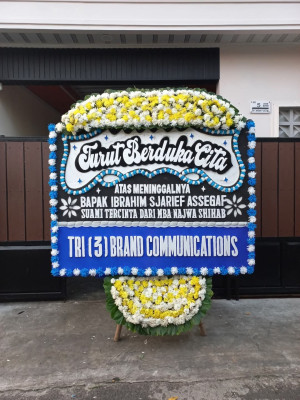 Papan Bunga Duka di Banjer